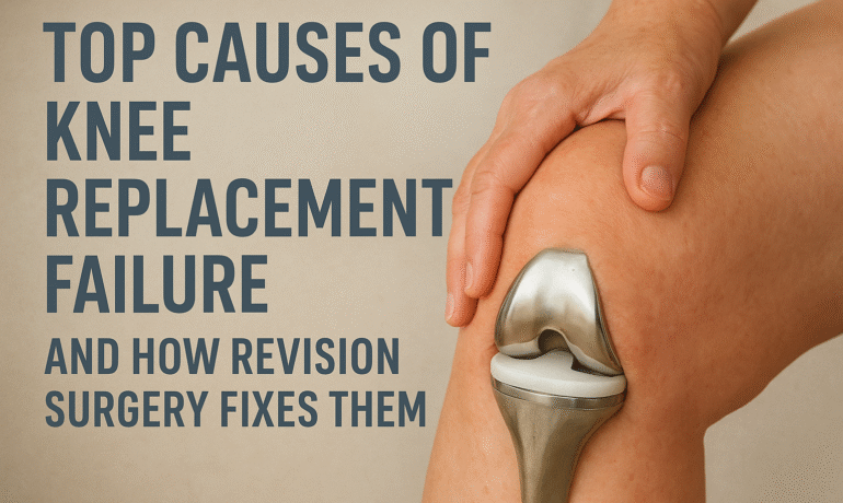 Top Causes of Knee Replacement Failure and How Revision Surgery Fixes Them