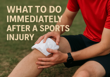 What to Do Immediately After a Sports Injury